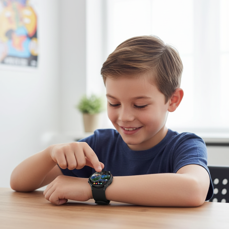 Smartwatch 7 Ultra GPS 2025  Reloj Inteligente Niño/Niña | Llamadas Bluetooth | Compatible con Android y iOS