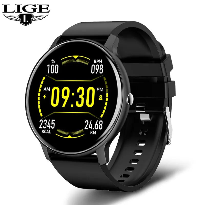 Reloj Inteligente LIGE Smart Watch para Hombre y Mujer | Monitor de Ritmo Cardíaco, Sueño y Actividad | Compatible con Android e iOS
